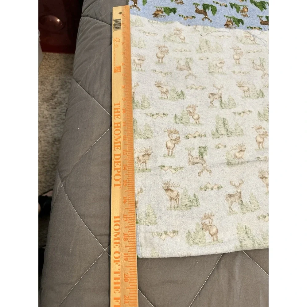 Wildlife Deer Flannel Fabric